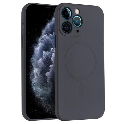 Liquid Silicone Full Coverage Magsafe Phone Case, For iPhone 12 mini, For iPhone 12, For iPhone 12 Pro, For iPhone 12 Pro Max, For iPhone 11, For iPhone 11 Pro