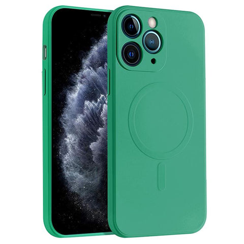 Liquid Silicone Full Coverage Magsafe Phone Case, For iPhone 12 mini, For iPhone 12, For iPhone 12 Pro, For iPhone 12 Pro Max, For iPhone 11, For iPhone 11 Pro