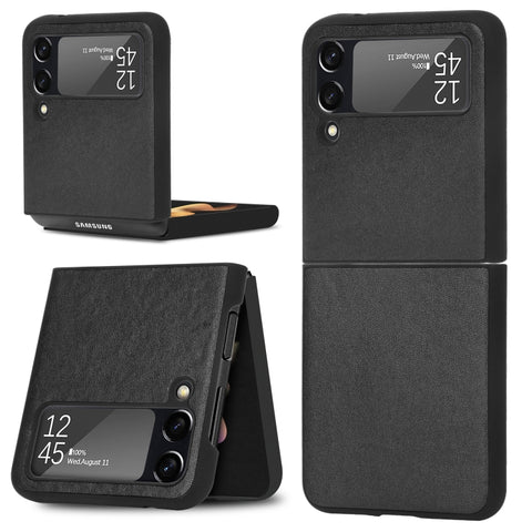 Plain Texture Phone Case, For Samsung Galaxy Z Fold3 5G, For Samsung Galaxy Z Flip3 5G