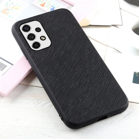 Cross Texture Leather Phone Case, For Samsung Galaxy A03 Core, For Samsung Galaxy A53 5G