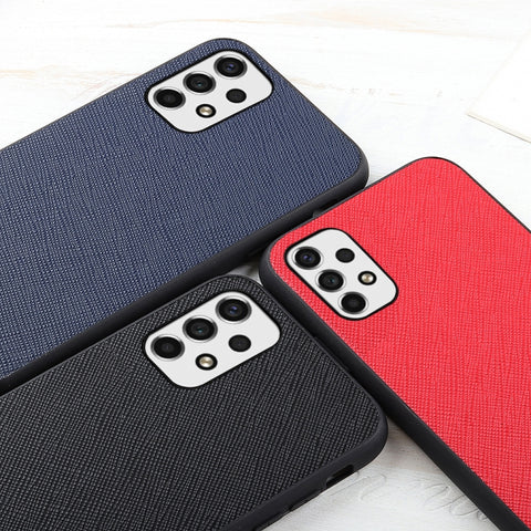 Cross Texture Leather Phone Case, For Samsung Galaxy A03 Core, For Samsung Galaxy A53 5G