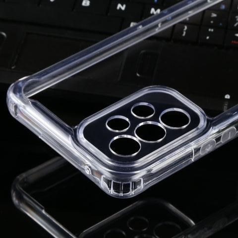 Four-corner Transparent TPU + PC Phone Case, For Samsung Galaxy A53 5G