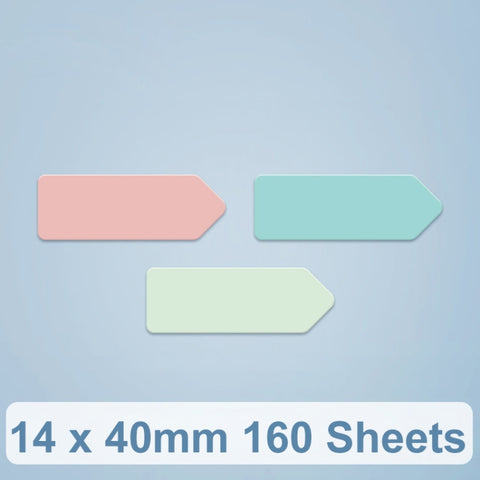 Thermal Printing Label Paper For NiiMbot D101 / D11, 14 x 40mm 160 Sheets Easy Day, 14 x 40mm 160 Sheets Animals, 14 x 40mm 160 Sheets Cute Animals, 14 x 40mm 160 Sheets Cute Baby, 14 x 40mm 160 Sheets Arrow Direction