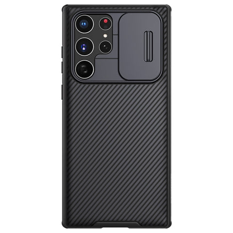 NILLKIN Black Mirror Pro Series Camshield Phone Case, For Samsung Galaxy S22 5G, For Samsung Galaxy S22+ 5G, For Samsung Galaxy S22 Ultra 5G