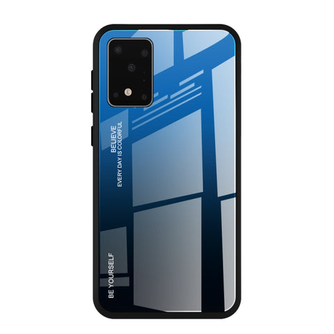 Gradient Color Glass Case, For Galaxy S20+, For Galaxy S20, For Galaxy S20 Ultra