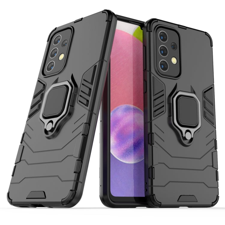 PC + TPU Shockproof Protective Phone Case with Magnetic Ring Holder, For Samaung Galaxy A33 5G