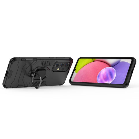 PC + TPU Shockproof Protective Phone Case with Magnetic Ring Holder, For Samaung Galaxy A33 5G