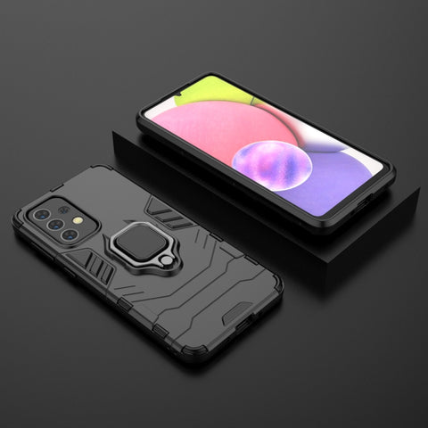 PC + TPU Shockproof Protective Phone Case with Magnetic Ring Holder, For Samaung Galaxy A33 5G