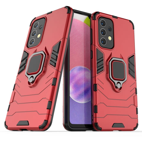 PC + TPU Shockproof Protective Phone Case with Magnetic Ring Holder, For Samaung Galaxy A33 5G