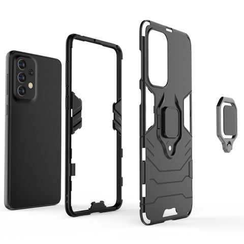 PC + TPU Shockproof Protective Phone Case with Magnetic Ring Holder, For Samaung Galaxy A33 5G