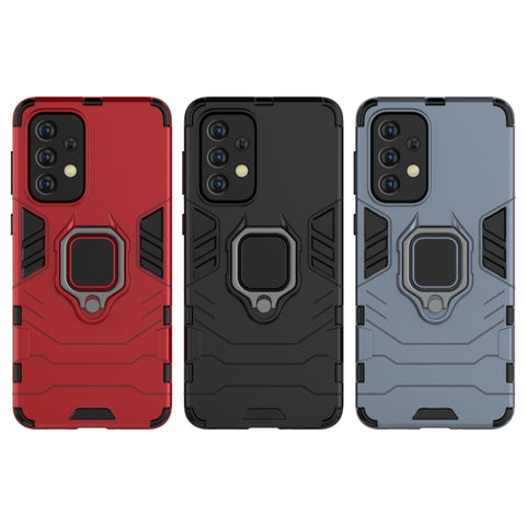 PC + TPU Shockproof Protective Phone Case with Magnetic Ring Holder, For Samaung Galaxy A33 5G