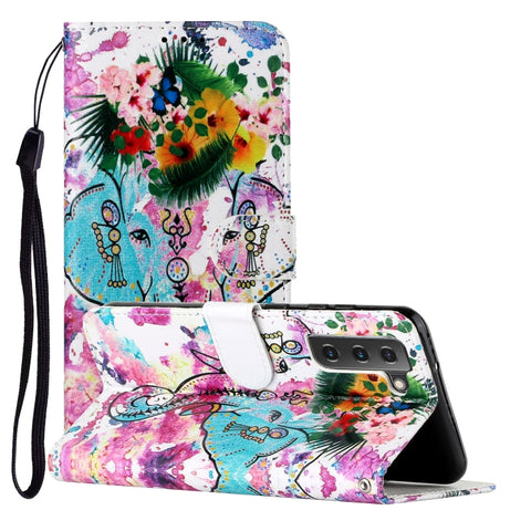 Oil Embossed Pattern PU Leather Phone Case, For Samsung Galaxy S22 5G, For Samsung Galaxy S22+ 5G, For Samsung Galaxy S22 Ultra 5G