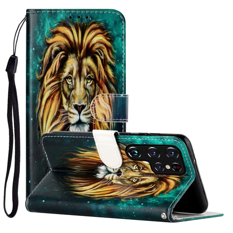 Oil Embossed Pattern PU Leather Phone Case, For Samsung Galaxy S22 5G, For Samsung Galaxy S22+ 5G, For Samsung Galaxy S22 Ultra 5G