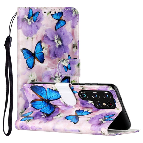 Oil Embossed Pattern PU Leather Phone Case, For Samsung Galaxy S22 5G, For Samsung Galaxy S22+ 5G, For Samsung Galaxy S22 Ultra 5G
