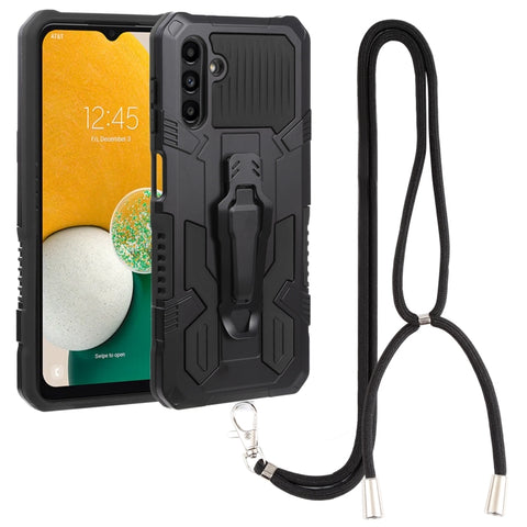 Armor Warrior Shockproof PC + TPU Lanyard Phone Case, For Samsung Galaxy A13 5G, For Infinix Hot 11, For Infinix Hot 11s, For Infinix Note 10 Pro, For Infinix Smart 6