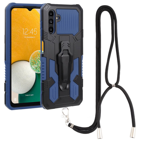 Armor Warrior Shockproof PC + TPU Lanyard Phone Case, For Samsung Galaxy A13 5G, For Infinix Hot 11, For Infinix Hot 11s, For Infinix Note 10 Pro, For Infinix Smart 6