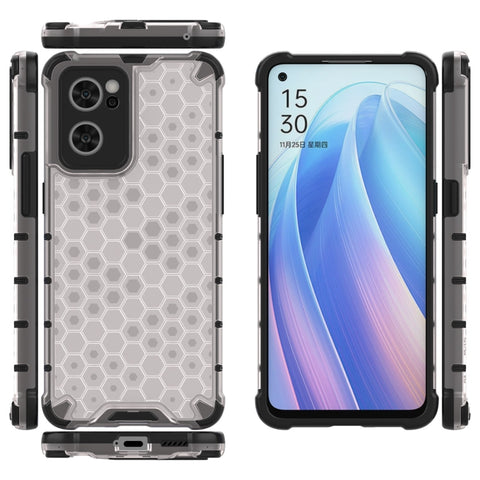 Honeycomb PC + TPU Phone Case, For OPPO Reno7 5G, For OPPO Reno7 Pro 5G, For Reno7 5G