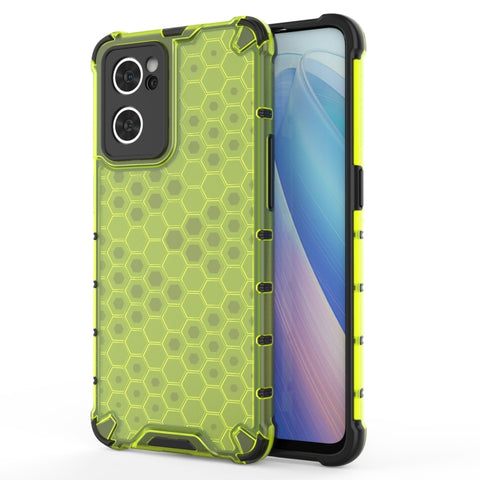 Honeycomb PC + TPU Phone Case, For OPPO Reno7 5G, For OPPO Reno7 Pro 5G, For Reno7 5G