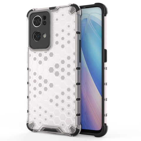 Honeycomb PC + TPU Phone Case, For OPPO Reno7 5G, For OPPO Reno7 Pro 5G, For Reno7 5G