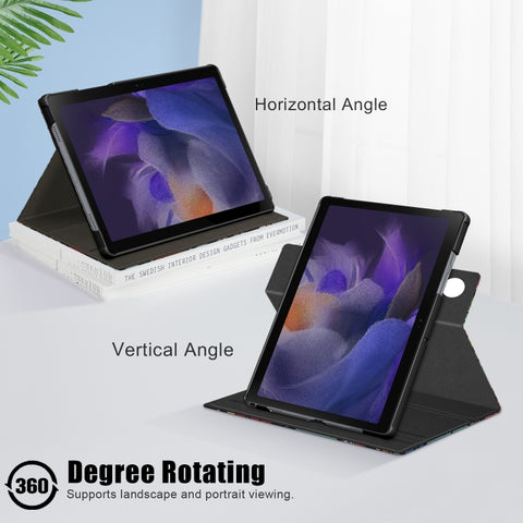 360 Degrees Rotation Leather Tablet Case, For Lenovo Tab P12 Pro, For Samsung Galaxy Tab A8 2022 SM-X200