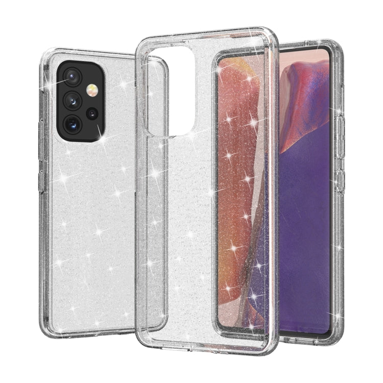 Shockproof Terminator Style Glitter Powder Protective Phone Case, For Samsung Galaxy A33 5G, For Samsung Galaxy A03s 166mm US Version, For Samsung Galaxy A13 5G, For Samsung Galaxy A53 5G