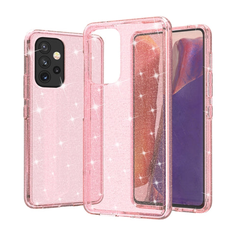 Shockproof Terminator Style Glitter Powder Protective Phone Case, For Samsung Galaxy A33 5G, For Samsung Galaxy A03s 166mm US Version, For Samsung Galaxy A13 5G, For Samsung Galaxy A53 5G