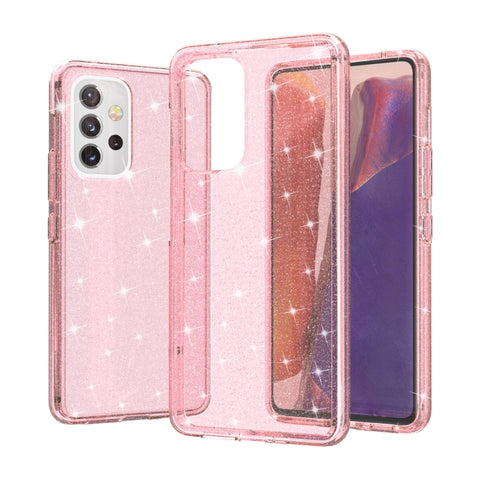 Shockproof Terminator Style Glitter Powder Protective Phone Case, For Samsung Galaxy A33 5G, For Samsung Galaxy A03s 166mm US Version, For Samsung Galaxy A13 5G, For Samsung Galaxy A53 5G