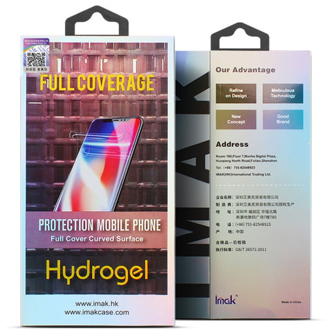 2 PCS imak Curved Full Screen Protector Hydrogel Film Back Protector, For Samsung Galaxy S21 FE 5G