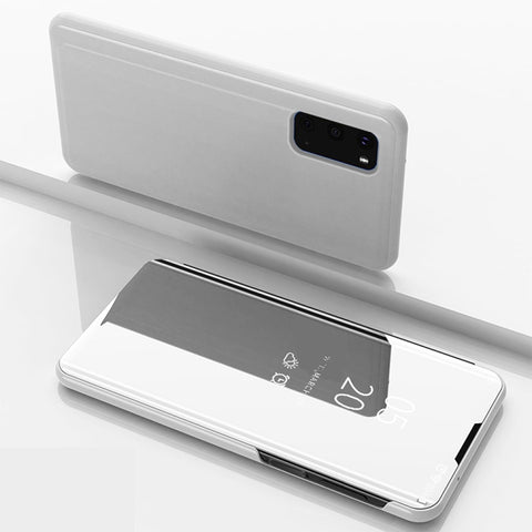 Plated Mirror Horizontal Flip Leather Case with Holder, For Galaxy S20+, For OPPO Reno2 Z / Reno2 F, For Galaxy S20 Ultra, For Galaxy S20, For Xiaomi Mi Note10 / Note 10 Pro, For OPPO Reno2 Z/ Reno2 F