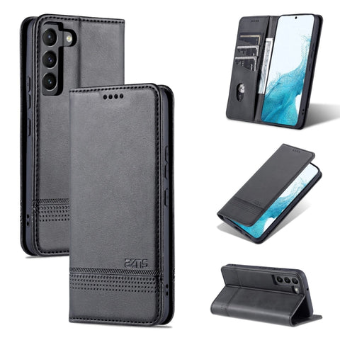 AZNS Magnetic Calf Texture Horizontal Flip Leather Phone Case, For Samsung Galaxy A33 5G, For Samsung Galaxy S22, For Samsung Galaxy S22+