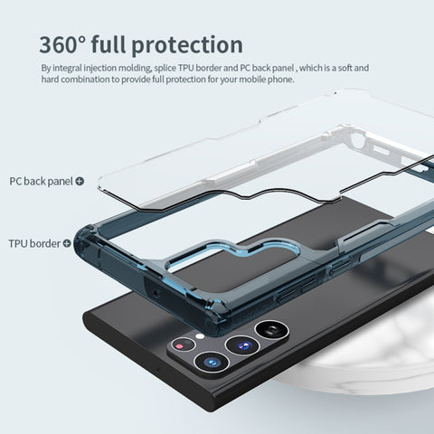 NILLKIN PC + TPU Phone Case, For Samsung Galaxy S22 5G, For Samsung Galaxy S22+ 5G, For Samsung Galaxy S22 Ultra 5G