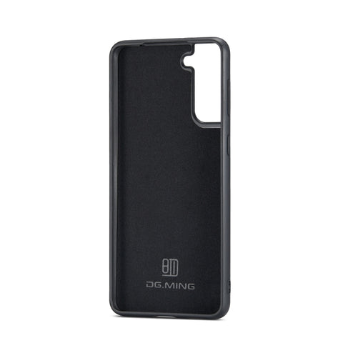 DG.MING M2 Series 3-Fold Multi Card Bag + Magnetic Back Cover Phone Case, For Samsung Galaxy S22 5G, For Samsung Galaxy S22+ 5G, For Samsung Galaxy S22 Ultra 5G
