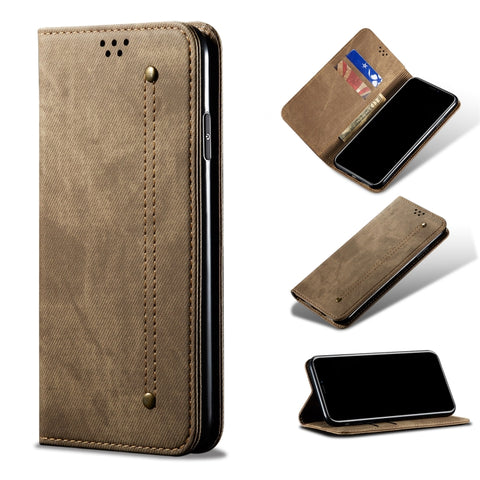 Denim Texture Casual Style Leather Phone Case, For Samsung Galaxy A13 5G/4G/A04/A04S