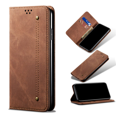 Denim Texture Casual Style Leather Phone Case, For Samsung Galaxy A13 5G/4G/A04/A04S