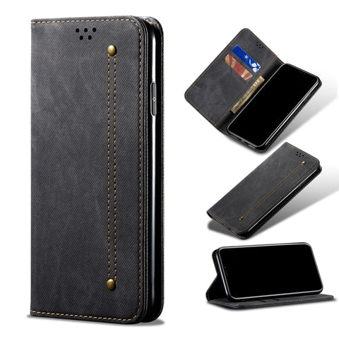 Denim Texture Casual Style Leather Phone Case, For Samsung Galaxy A13 5G/4G/A04/A04S