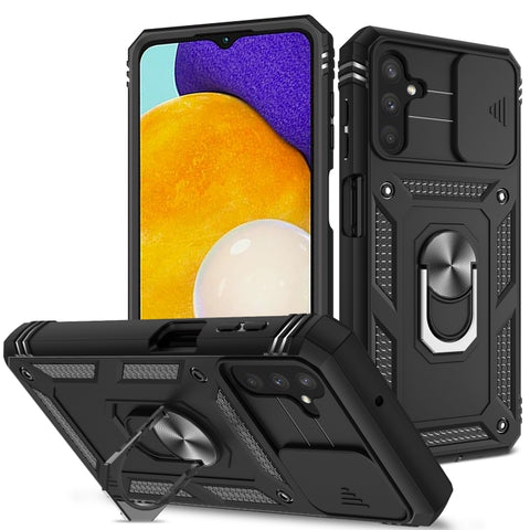 Sliding Camera Cover Design TPU + PC Protective Phone Case, For Samsung Galaxy A13 5G