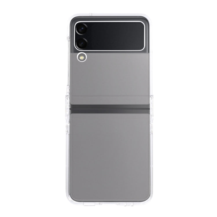 Hinge Fold Transparent PC Phone Case, For Samsung Galaxy Z Flip3 5G