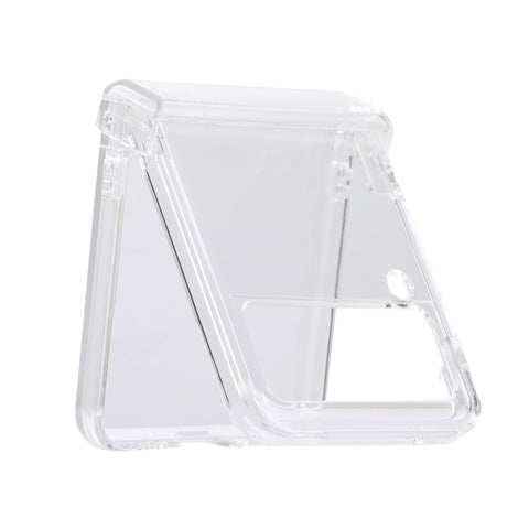 Hinge Fold Transparent PC Phone Case, For Samsung Galaxy Z Flip3 5G