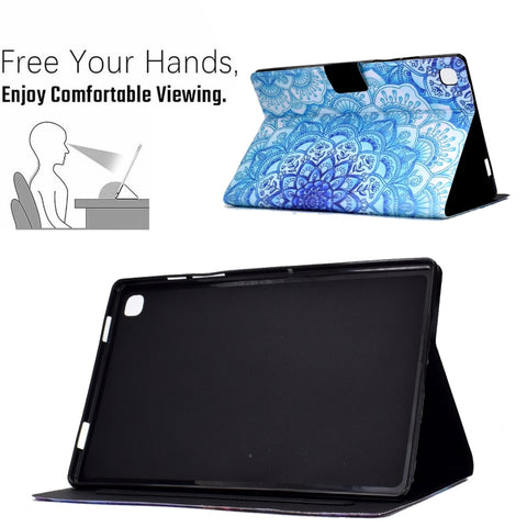 Electric Pressed TPU Leather Tablet Case, For Samsung Galaxy Tab A 10.1 2019