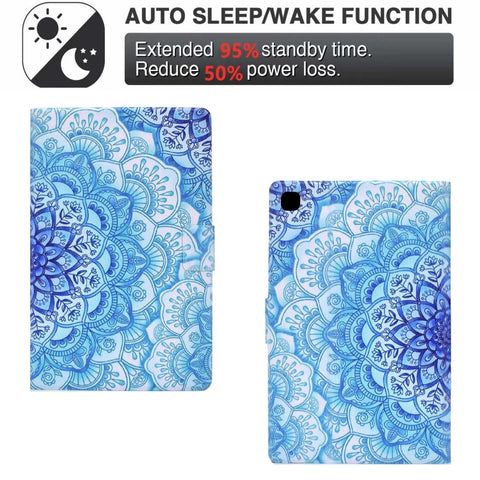 Electric Pressed TPU Leather Tablet Case, For Samsung Galaxy Tab A 10.1 2019