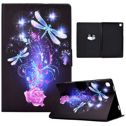 Electric Pressed TPU Leather Tablet Case, For Samsung Galaxy Tab A 10.1 2019