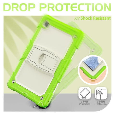 Shockproof Beige Silicone + PC Tablet Protective Case, For Samsung Galaxy Tab A8 10.5 2021