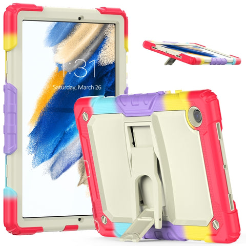 Shockproof Beige Silicone + PC Tablet Protective Case, For Samsung Galaxy Tab A8 10.5 2021