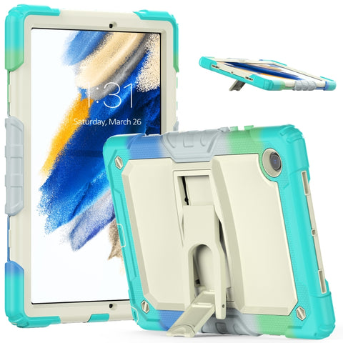 Shockproof Beige Silicone + PC Tablet Protective Case, For Samsung Galaxy Tab A8 10.5 2021
