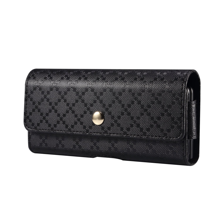 Checkered Texture Waist Hanging Phone Case, For Samsung Galaxy Z Fold3 5G