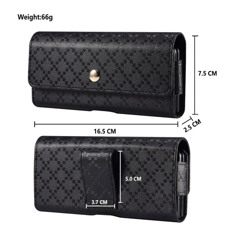 Checkered Texture Waist Hanging Phone Case, For Samsung Galaxy Z Fold3 5G