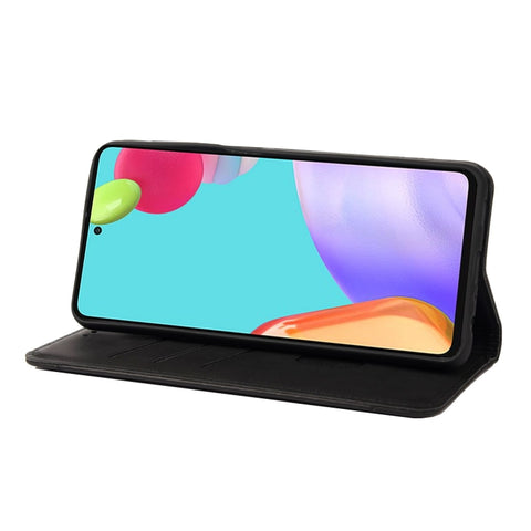 Skin Feel Splicing Leather Phone Case, For Samsung Galaxy A23 5G
