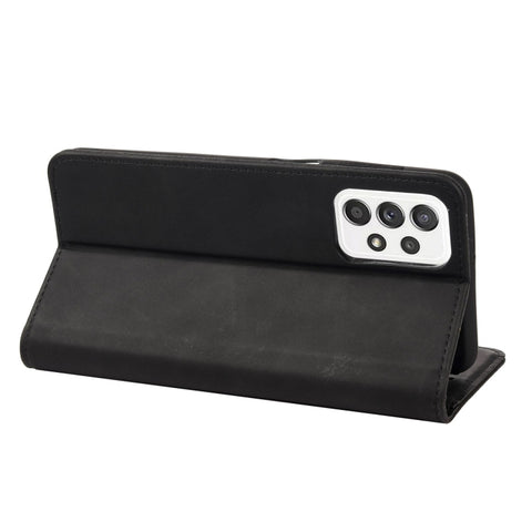 Skin Feel Splicing Leather Phone Case, For Samsung Galaxy A23 5G