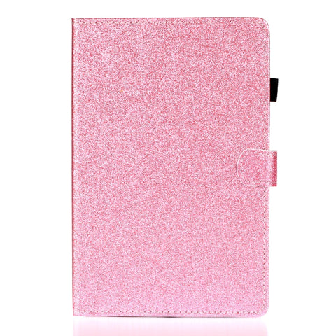 Varnish Glitter Powder Leather Tablet Case, For Samsung Galaxy Tab A8 10.5 2021