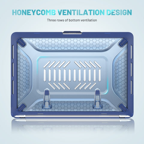 PC + TPU Honeycomb Laptop Protective Case, For MacBook Pro 13.3 inch A2338 / A2289 / A2251 (2020), For MacBook Pro 16 inch A2141